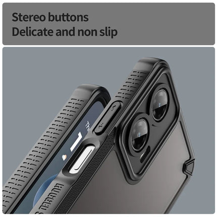 For Motorola Moto G35 5G Case Hybrid Frosted Phone Back Cover