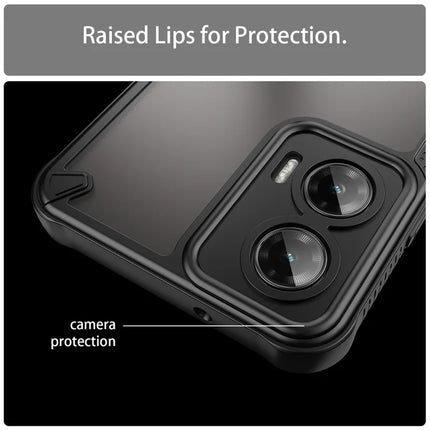 For Motorola Moto G35 5G Case Hybrid Frosted Phone Back Cover