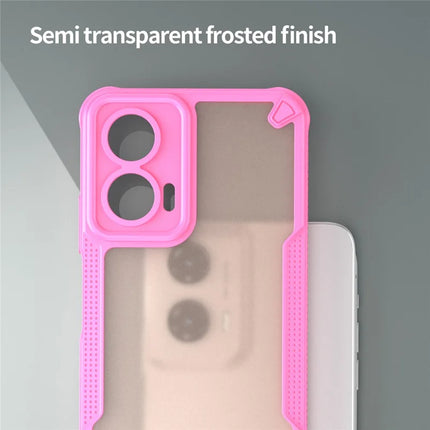 For Motorola Moto G35 5G Case Hybrid Frosted Phone Back Cover