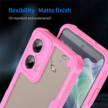 For Motorola Moto G35 5G Case Hybrid Frosted Phone Back Cover
