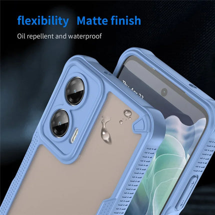 For Motorola Moto G35 5G Case Hybrid Frosted Phone Back Cover