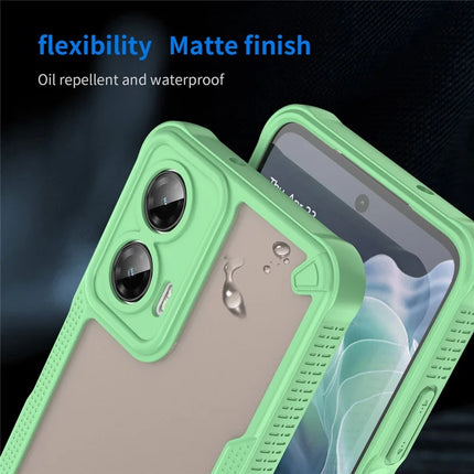 For Motorola Moto G35 5G Case Hybrid Frosted Phone Back Cover