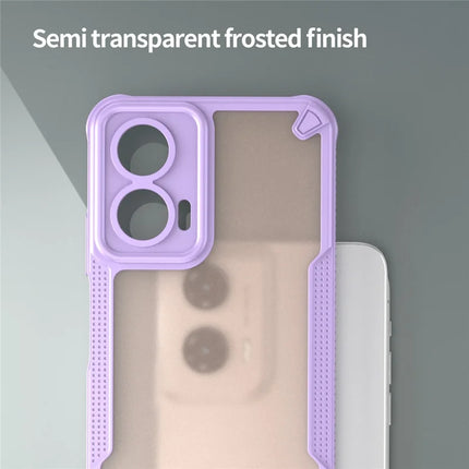 For Motorola Moto G35 5G Case Hybrid Frosted Phone Back Cover