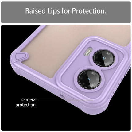 For Motorola Moto G35 5G Case Hybrid Frosted Phone Back Cover