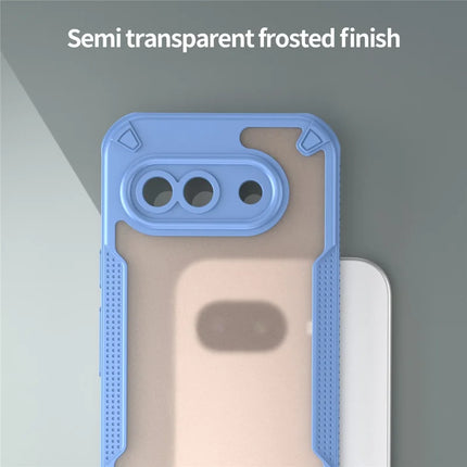 For Google Pixel 9a Case Hybrid Frosted Phone Back Cover