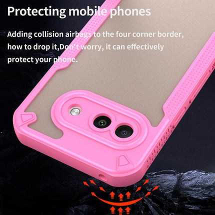 For Google Pixel 9a Case Hybrid Frosted Phone Back Cover
