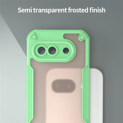 For Google Pixel 9a Case Hybrid Frosted Phone Back Cover