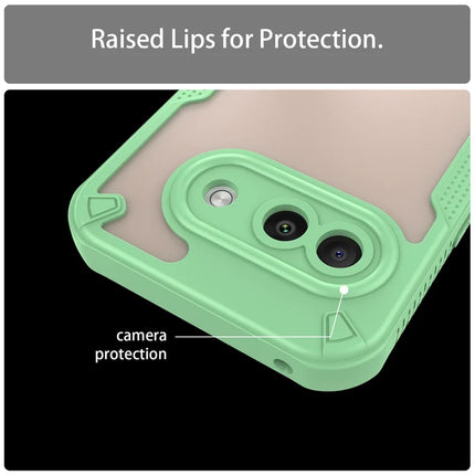 For Google Pixel 9a Case Hybrid Frosted Phone Back Cover