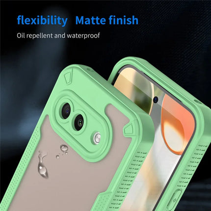 For Google Pixel 9a Case Hybrid Frosted Phone Back Cover