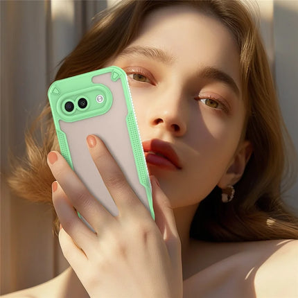 For Google Pixel 9a Case Hybrid Frosted Phone Back Cover