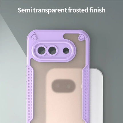 For Google Pixel 9a Case Hybrid Frosted Phone Back Cover