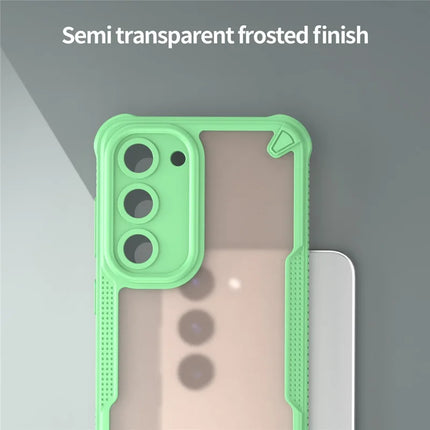 For Samsung Galaxy S23 Case Hybrid Frosted Phone Back Cover
