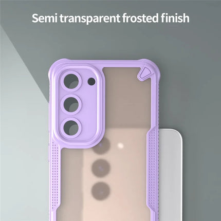 For Samsung Galaxy S23 Case Hybrid Frosted Phone Back Cover