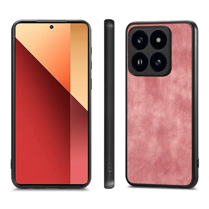 For Oppo F27 5G Case Shockproof Slim Retro Leather Phone Back Cover