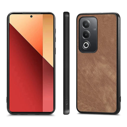 For Oppo A3 Pro (Global) 5G Case Shockproof Slim Retro Leather Phone Back Cover