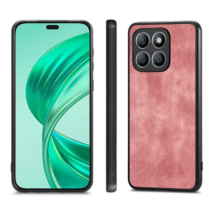 For Honor X8b 4G Case Shockproof Slim Retro Leather Phone Back Cover