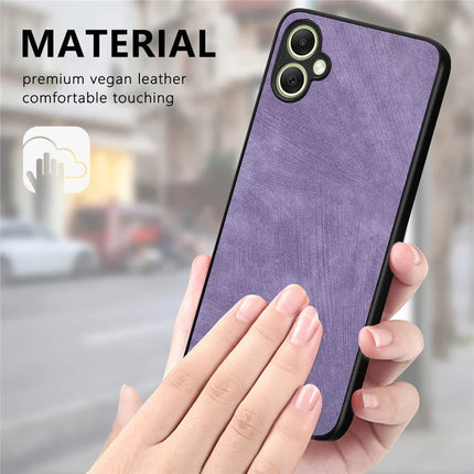 For Samsung Galaxy A05 4G Case Shockproof Slim Retro Leather Phone Back Cover