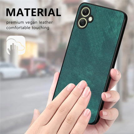 For Samsung Galaxy A05 4G Case Shockproof Slim Retro Leather Phone Back Cover