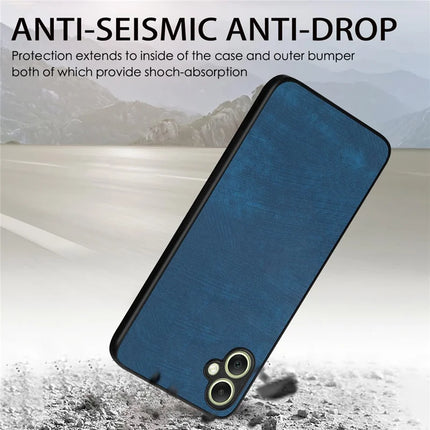 For Samsung Galaxy A05 4G Case Shockproof Slim Retro Leather Phone Back Cover