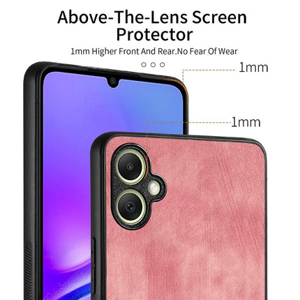 For Samsung Galaxy A05 4G Case Shockproof Slim Retro Leather Phone Back Cover
