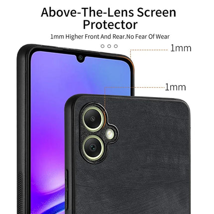 For Samsung Galaxy A05 4G Case Shockproof Slim Retro Leather Phone Back Cover