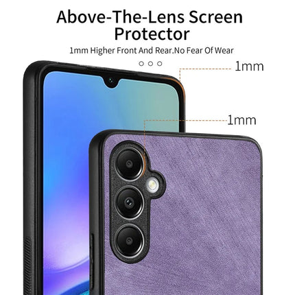 For Samsung Galaxy A05s 4G Case Shockproof Slim Retro Leather Phone Back Cover