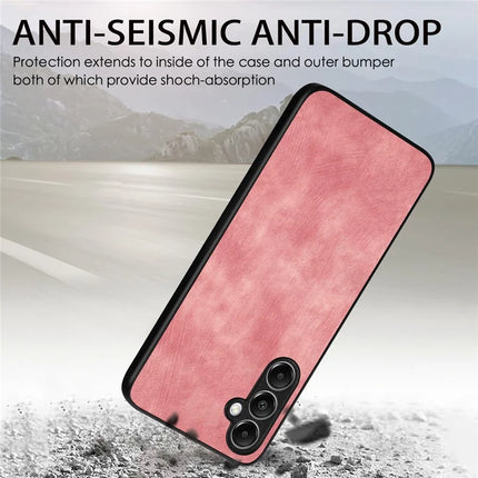 For Samsung Galaxy A05s 4G Case Shockproof Slim Retro Leather Phone Back Cover