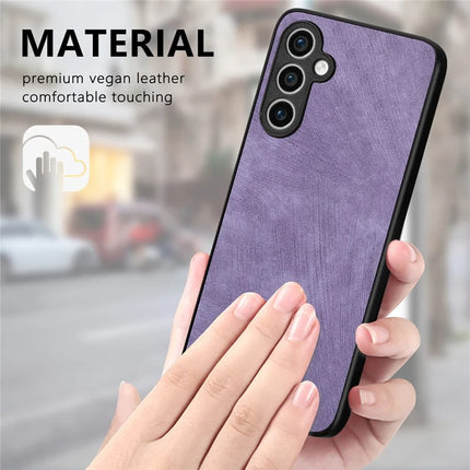 For Samsung Galaxy S23 FE Case Shockproof Slim Retro Leather Phone Back Cover