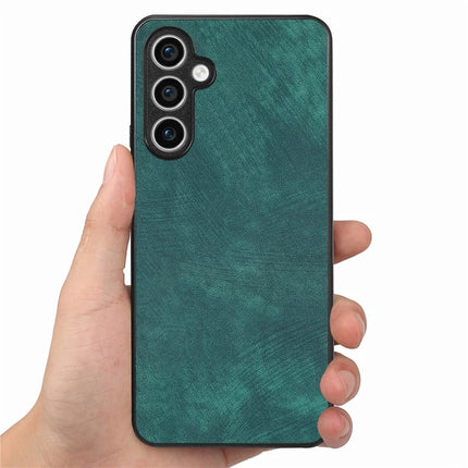 For Samsung Galaxy S23 FE Case Shockproof Slim Retro Leather Phone Back Cover