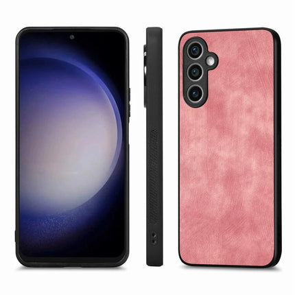 For Samsung Galaxy S23 FE Case Shockproof Slim Retro Leather Phone Back Cover