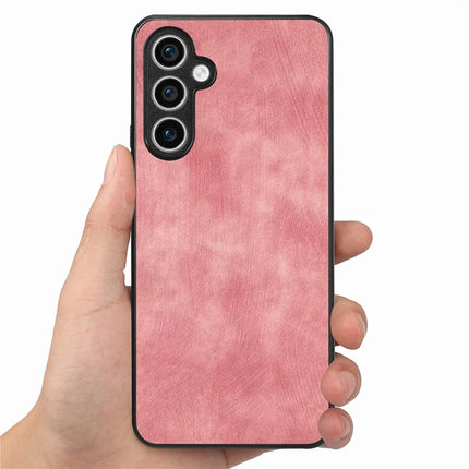 For Samsung Galaxy S23 FE Case Shockproof Slim Retro Leather Phone Back Cover