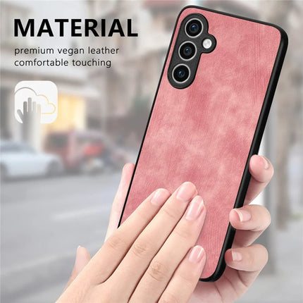 For Samsung Galaxy S23 FE Case Shockproof Slim Retro Leather Phone Back Cover