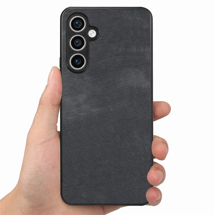 For Samsung Galaxy S23 FE Case Shockproof Slim Retro Leather Phone Back Cover