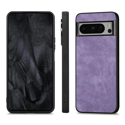For Google Pixel 8 Pro Case Shockproof Slim Retro Leather Phone Back Cover