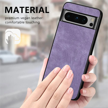 For Google Pixel 8 Pro Case Shockproof Slim Retro Leather Phone Back Cover