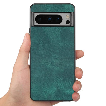 For Google Pixel 8 Pro Case Shockproof Slim Retro Leather Phone Back Cover