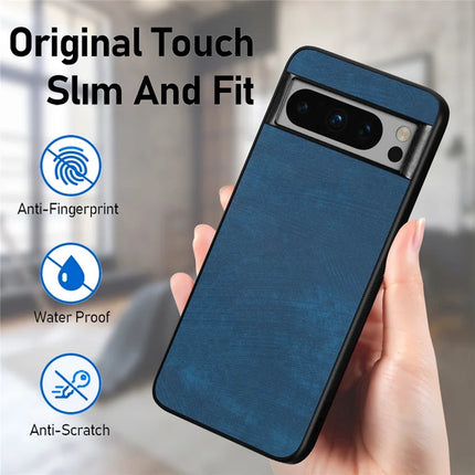 For Google Pixel 8 Pro Case Shockproof Slim Retro Leather Phone Back Cover