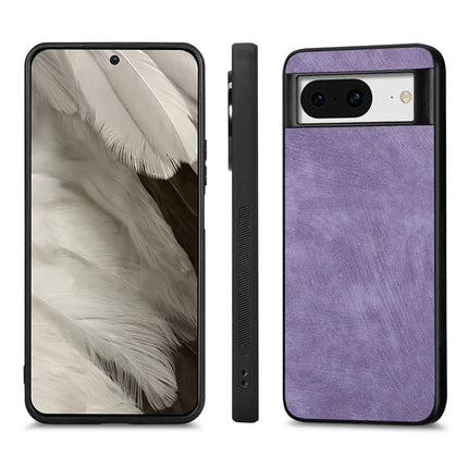 For Google Pixel 8 Case Shockproof Slim Retro Leather Phone Back Cover