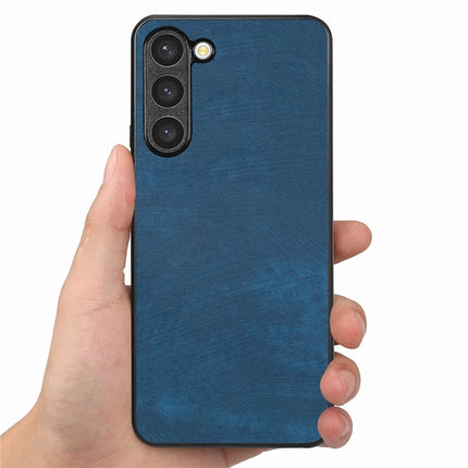For Samsung Galaxy S23 Case Shockproof Slim Retro Leather Phone Back Cover
