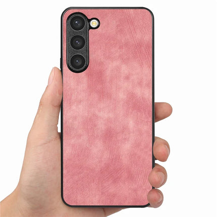 For Samsung Galaxy S23 Case Shockproof Slim Retro Leather Phone Back Cover