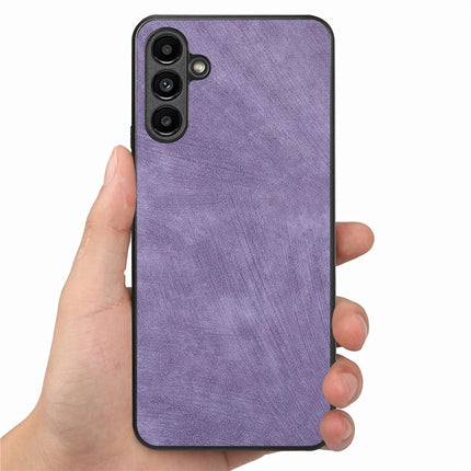 For Samsung Galaxy A34 5G Case Shockproof Slim Retro Leather Phone Back Cover