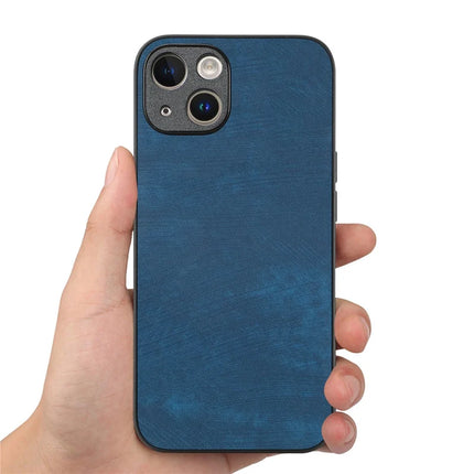 For iPhone 13 6.1 inch Case Shockproof Slim Retro Leather Phone Back Cover