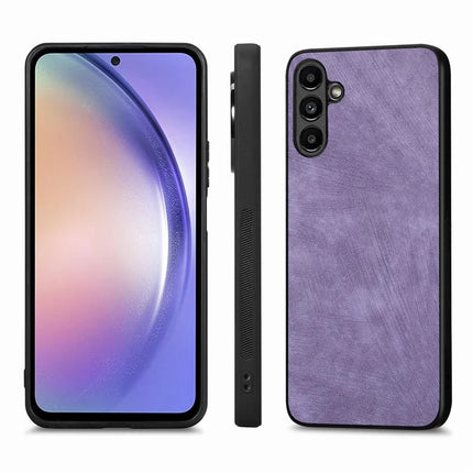 For Samsung Galaxy A35 5G Case Shockproof Slim Retro Leather Phone Back Cover