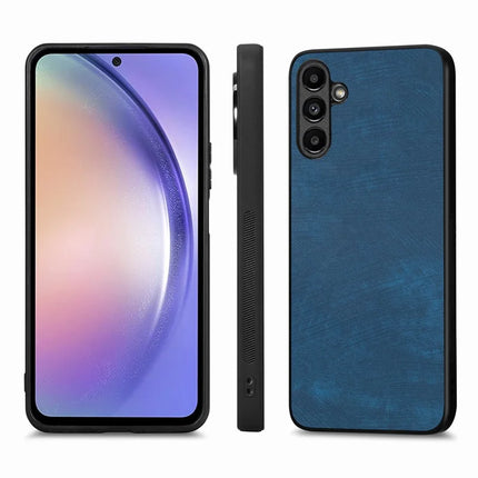 For Samsung Galaxy A35 5G Case Shockproof Slim Retro Leather Phone Back Cover