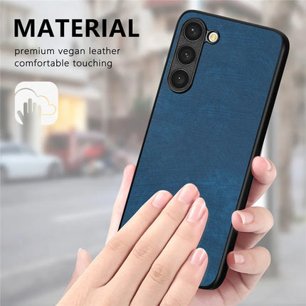 For Samsung Galaxy S22 5G Case Shockproof Slim Retro Leather Phone Back Cover