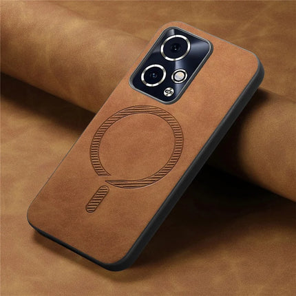 For Honor 90 GT 5G Leather Back Case Compatible with MagSafe Skin-touch Phone Cover