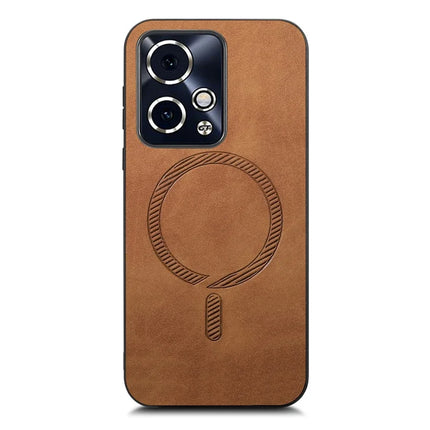 For Honor 90 GT 5G Leather Back Case Compatible with MagSafe Skin-touch Phone Cover