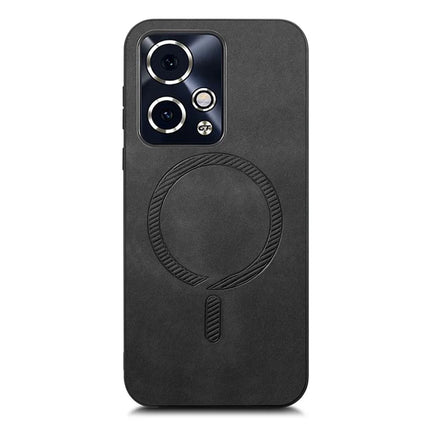 For Honor 90 GT 5G Leather Back Case Compatible with MagSafe Skin-touch Phone Cover