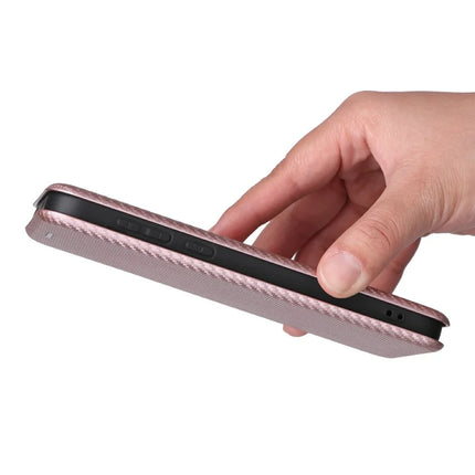 For Oppo Find X8 5G Case Carbon Fiber Texture Drop-Proof PU Leather Phone Cover