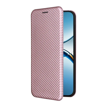 For Oppo Find X8 5G Case Carbon Fiber Texture Drop-Proof PU Leather Phone Cover